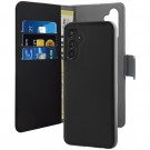 Puro 2-i-1 Magnetisk Lommebok-deksel Samsung Galaxy A34 5G Svart thumbnail