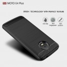 Tech-Flex TPU Deksel Carbon Motorola Moto E4 Plus svart thumbnail