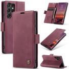 CaseMe flip Retro deksel for Samsung Galaxy S25 Ultra 5G rød thumbnail