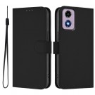 Lommebok deksel for Motorola Moto E14 svart thumbnail