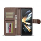 LC.IMEEKE lommebok deksel for Samsung Galaxy Z Fold 5 5G brun thumbnail