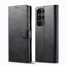 LC.IMEEKE Lommebok deksel for Samsung Galaxy S23 Ultra 5G svart thumbnail