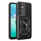 Tech-Protect TPU + PC Deksel med Ring Grep Samsung Galaxy S25+ Plus 5G svart thumbnail
