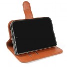 Lommebok deksel for iPhone Duo brun thumbnail