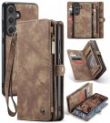 CaseMe 2-i-1 Lommebok deksel Samsung Galaxy S26+ plus 5G brun thumbnail