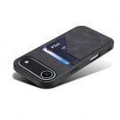 Denior TPU Deksel med PU-lær plass til kort iPhone 17 Air svart thumbnail