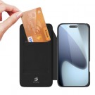 Dux Ducis Skin Pro Series Flip deksel iPhone 17 Pro Svart thumbnail