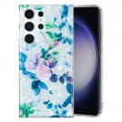 Fashion TPU Deksel for Samsung Galaxy S22 Ultra 5G - Blomster thumbnail
