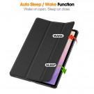 Deksel Tri-Fold Smart til Samsung Galaxy Tab S11 svart thumbnail