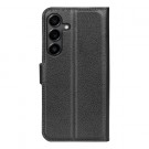 Lommebok deksel for Samsung Galaxy S25 FE 5G svart thumbnail