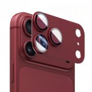 Kalebol kamerabeskyttelse Glass Metall til iPhone 18 Pro Max - Dark Cherry thumbnail