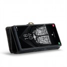 CaseMe 2-i-1 Lommebok deksel Samsung Galaxy S23 Ultra 5G svart thumbnail