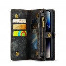 CaseMe 2-i-1 Lommebok deksel iPhone 14 Pro Max svart thumbnail
