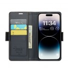 CaseMe Lommebok deksel for iPhone 14 Pro Max svart thumbnail