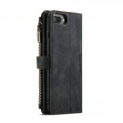 CaseMe retro Lommebok deksel iPhone 7 Plus/8 Plus svart thumbnail
