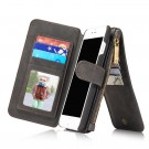 CaseMe 2-i-1 Lommebok deksel iPhone 6 / 6S svart thumbnail