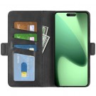Lommebok deksel Premium for iPhone 17 Pro svart thumbnail