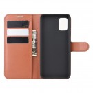 Lommebok deksel for Samsung Galaxy A51 brun thumbnail