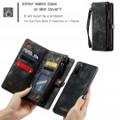CaseMe 2-i-1 Lommebok deksel Samsung Galaxy S20+ Plus svart thumbnail