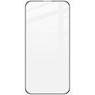IMAK Herdet Glass skjermbeskytter iPhone 15 Pro svart kant thumbnail