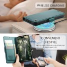 CaseMe Lommebok deksel for iPhone 17 Pro grønn thumbnail