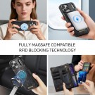 CaseMe 2-i-1 Lommebok deksel iPhone 17 Pro svart thumbnail