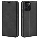 Lommebok deksel retro for iPhone 16 Pro svart thumbnail