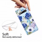Fashion TPU Deksel for Samsung Galaxy S10+ Plus - Blomster thumbnail