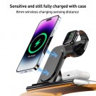 Trådløs Dockingstasjon 3-i-1 iPhone, AirPods, Watch - Svart thumbnail