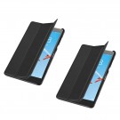 Deksel Tri-Fold Smart Lenovo Tab E7 TB-7104F svart thumbnail