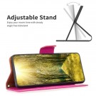 Lommebok deksel for Samsung Galaxy S23 5G rød rosa thumbnail