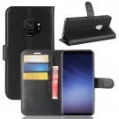 Lommebok deksel for Samsung Galaxy S9 svart thumbnail