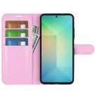 Lommebok deksel for Samsung Galaxy S25 5G rosa thumbnail