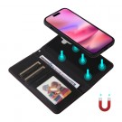 BETOPNICE 2-i-1 Lommebok deksel iPhone 16 Plus svart thumbnail