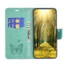 Lommebok deksel til iPhone 15 Plus - grønn Butterfly thumbnail
