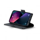 CaseMe Lommebok deksel for iPhone 14 svart thumbnail