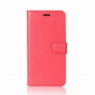 Lommebok deksel for Sony Xperia XZ1 rød thumbnail