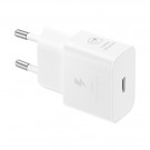 Samsung hurtiglader GaN USB-C Vegglader & USB-C Kabel 25W - Hvit thumbnail