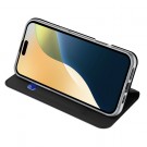 Dux Ducis Skin Pro Series Flip deksel iPhone 16 svart thumbnail