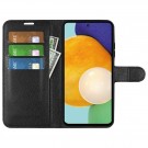 Lommebok deksel for Samsung Galaxy A13 4G svart thumbnail