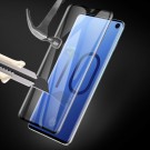 Lux herdet glass 3D Buet skjermbeskytter heldekkende Galaxy S10 svart thumbnail