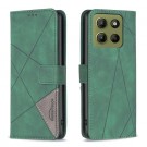 Binfen Lommebok deksel Stitching for Motorola Moto G15/ G15 Power grønn thumbnail