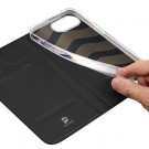 Dux Ducis Skin Pro Series Flip deksel iPhone 16e svart thumbnail