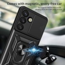 Tech-Protect TPU + PC Deksel med Ring Grep Samsung Galaxy S25 5G svart thumbnail