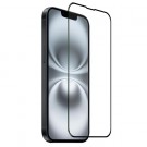 NORTHJO herdet Glass skjermbeskytter iPhone 16e / 17e svart kant thumbnail