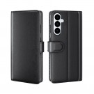 Lommebok deksel ekte Lær for Samsung Galaxy S26+ Plus 5G svart thumbnail