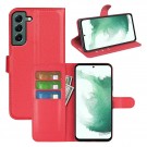 Lommebok deksel for Samsung Galaxy S23+ plus 5G rød thumbnail