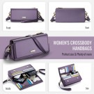 Caseme Crossbody telefonveske - Lilla thumbnail