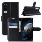 Lommebok deksel for Huawei P30 svart thumbnail