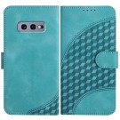 Lommebok deksel for Samsung Galaxy S10e - Blå mønster thumbnail